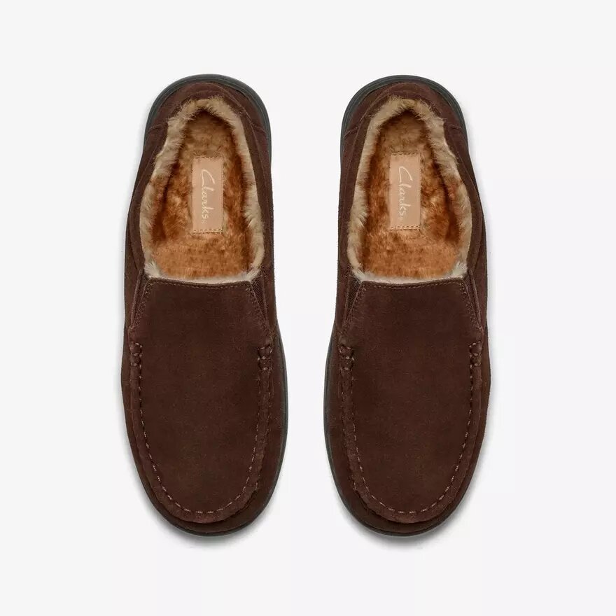 Gorstan Step brune hjemmesko til mænd Gorstan Step brune hjemmesko til mænd