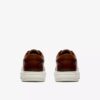 Goswell Tie sneakers i tan læder for mænd Goswell Tie sneakers i tan læder for mænd