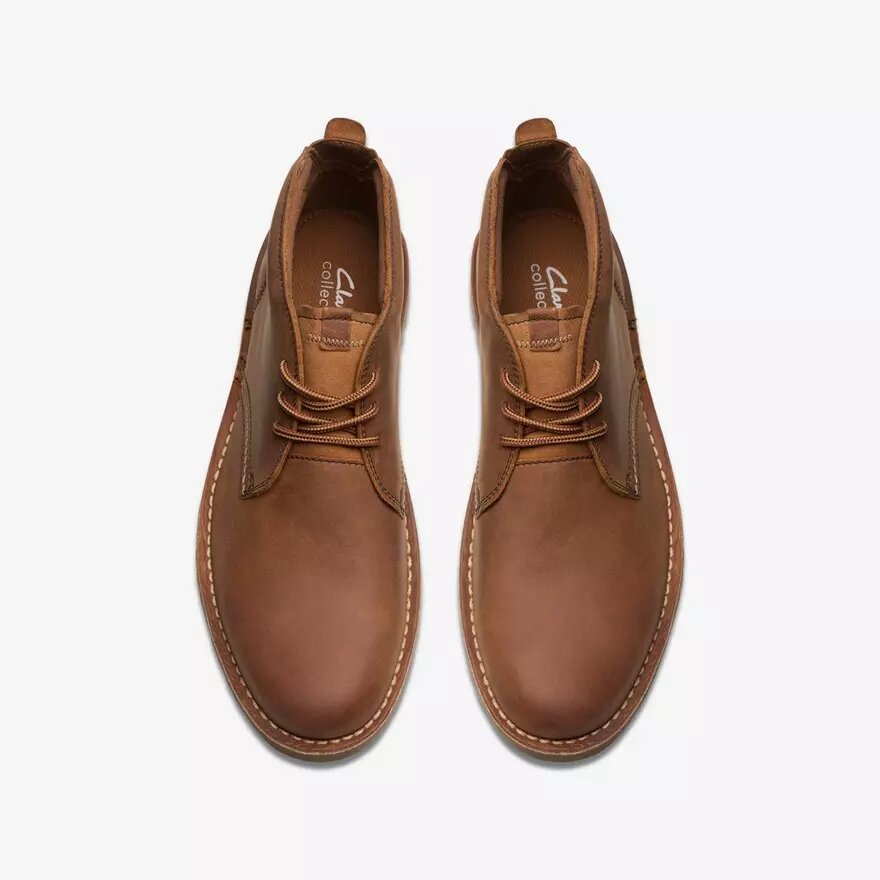 Herre Eastridge Mid lysebrune læderstøvler Herre Eastridge Mid lysebrune læderstøvler