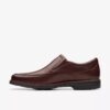 Herre-loafer Un Kendric Go i mahogni-læder | clarks