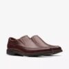 Herre-loafer Un Kendric Go i mahogni-læder | clarks