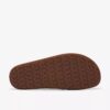 Herre Torford Cross brune læder-flade sandaler