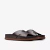 Herre Torford Cross brune læder-flade sandaler