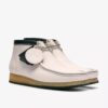 Herre Walla Boot Rb i hvidt læder fra Wallabees Herre Walla Boot Rb i hvidt læder fra Wallabees