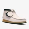 Herre Walla Boot Rb i hvidt læder fra Wallabees Herre Walla Boot Rb i hvidt læder fra Wallabees