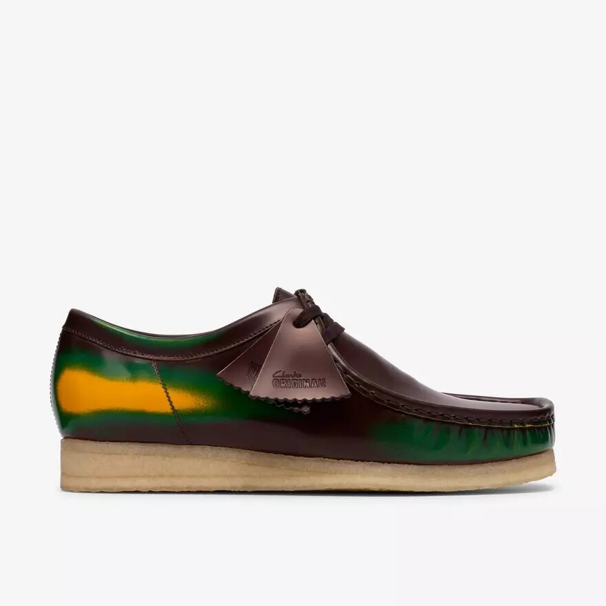 Herre Wallabee Brune Wallabees med børstet overflade Herre Wallabee Brune Wallabees med børstet overflade