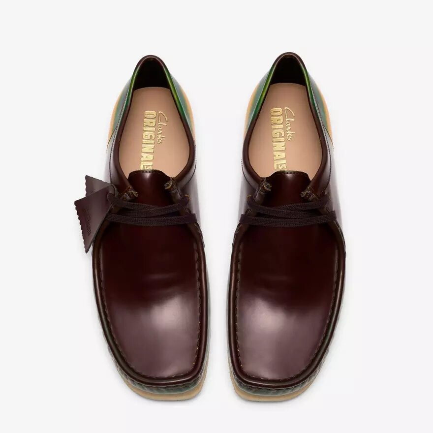Herre Wallabee Brune Wallabees med børstet overflade Herre Wallabee Brune Wallabees med børstet overflade