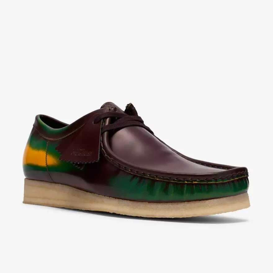 Herre Wallabee Brune Wallabees med børstet overflade Herre Wallabee Brune Wallabees med børstet overflade