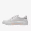 Hollyrose Zip sneakers i hvidt læder til kvinder