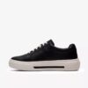 Hollyrose Zip sneakers i sort læder til kvinder Hollyrose Zip sneakers i sort læder til kvinder