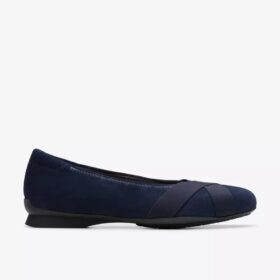 jazmynn gem ballerinasko til kvinder i navy ruskind 1 280x280 - Jazmynn Gem ballerinasko til kvinder i navy ruskind
