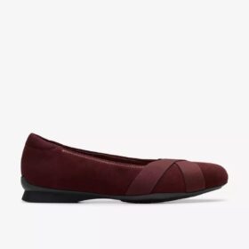 jazmynn gem merlot ballerinasko i ruskind til kvinder 1 280x280 - Jazmynn Gem Merlot-ballerinasko i ruskind til kvinder