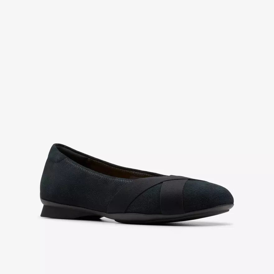 Jazmynn Gem sorte ruskinds-Slip-ons til kvinder Jazmynn Gem sorte ruskinds-Slip-ons til kvinder
