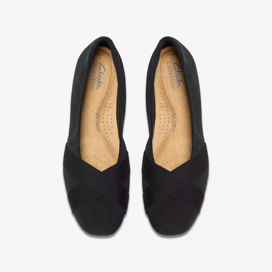 Jazmynn Gem sorte ruskinds-Slip-ons til kvinder Jazmynn Gem sorte ruskinds-Slip-ons til kvinder