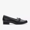 Juliet Echo sort læder Loafers til kvinder Juliet Echo sort læder Loafers til kvinder