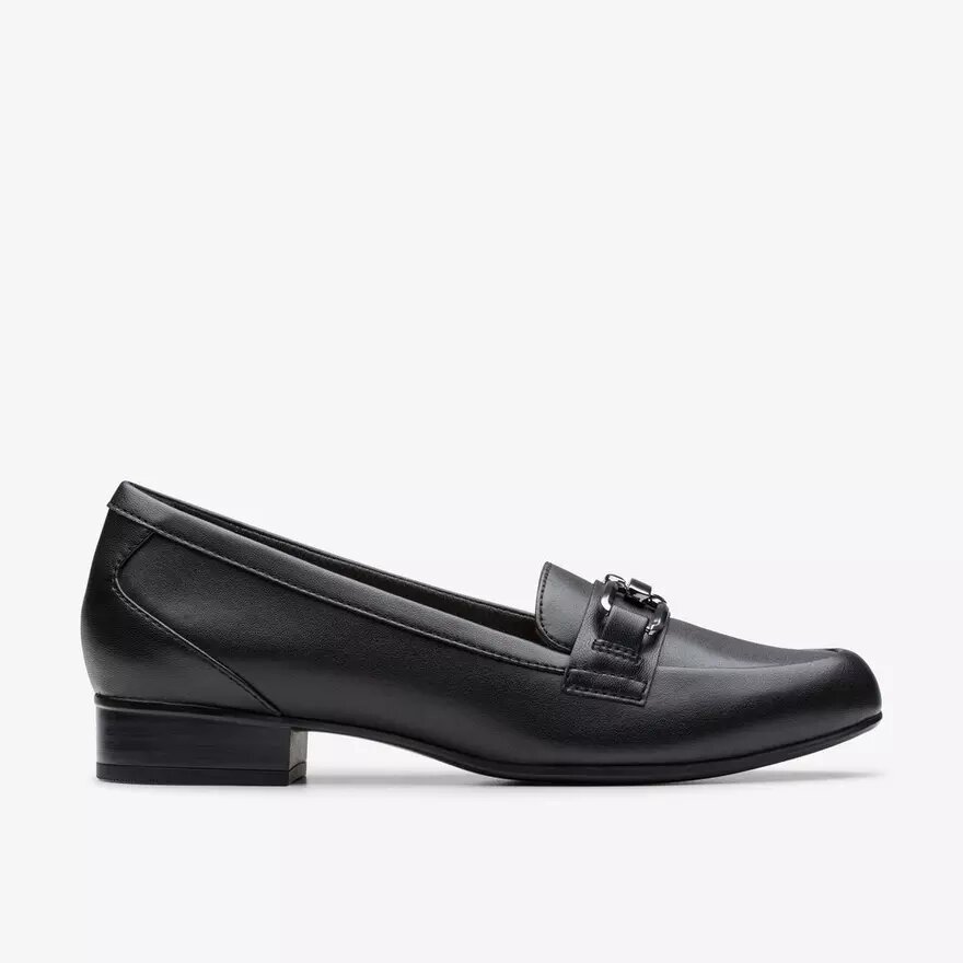Juliet Echo sort læder Loafers til kvinder Juliet Echo sort læder Loafers til kvinder