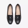 Juliet Echo sort læder Loafers til kvinder Juliet Echo sort læder Loafers til kvinder