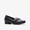 Juliet Echo sort læder Loafers til kvinder Juliet Echo sort læder Loafers til kvinder