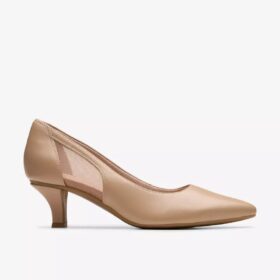 Kepley Cora pumps i varm beige læder til kvinder