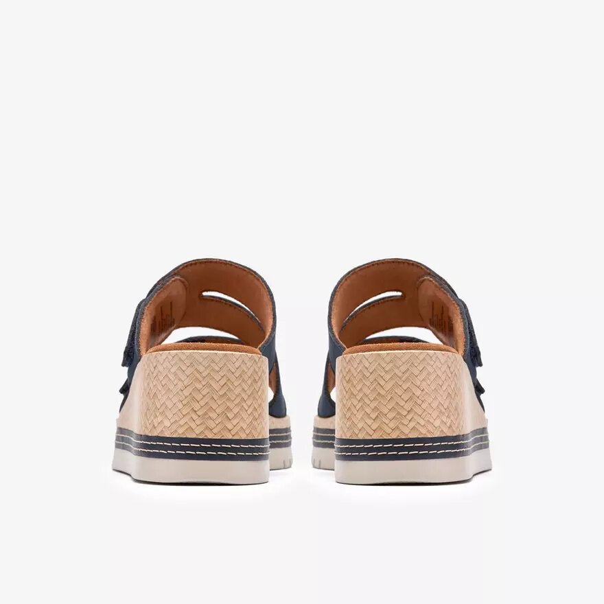 Kidiki Cove navy nubuck-kilehæle til kvinder Kidiki Cove navy nubuck-kilehæle til kvinder
