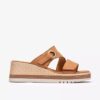 Kidiki Cove tan nubuck-kilehæle til kvinder