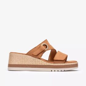 Kidiki Cove tan nubuck-kilehæle til kvinder