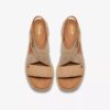 Kidiki Sun beige kombination-kilehæle-sandaler til kvinder Kidiki Sun beige kombination-kilehæle-sandaler til kvinder