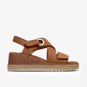 Kidiki Sun Tan Nubuck-kilehæle til kvinder