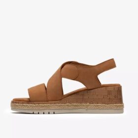 Kidiki Sun Tan Nubuck-kilehæle til kvinder
