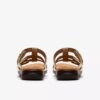Kitly Pearl flade sandaler i champagnefarvet læder til kvinder Kitly Pearl flade sandaler i champagnefarvet læder til kvinder