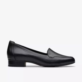 Krystine Lily slip-ons i sort læder til kvinder