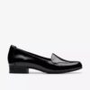 Krystine Lily sort lak-Slip-ons til kvinder Krystine Lily sort lak-Slip-ons til kvinder