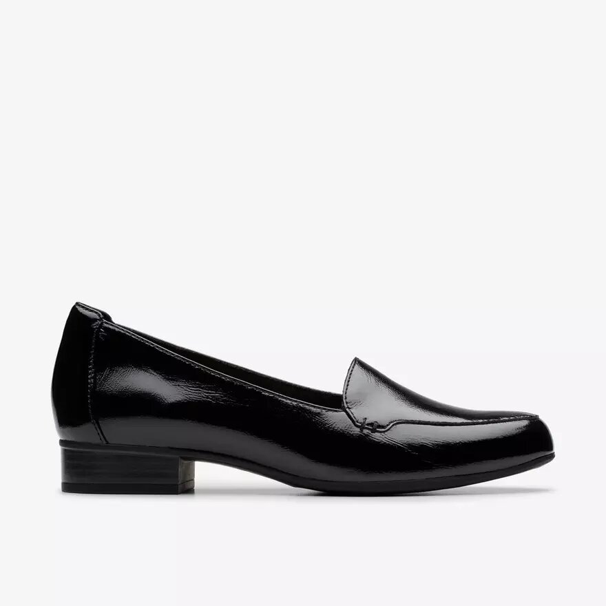 Krystine Lily sort lak-Slip-ons til kvinder Krystine Lily sort lak-Slip-ons til kvinder