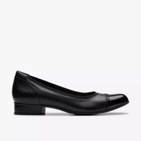 Krystine May slip-on-sko i sort læder til kvinder Krystine May slip-on-sko i sort læder til kvinder