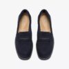 Lauryl Step loafers i marineblåt ruskind til kvinder Lauryl Step loafers i marineblåt ruskind til kvinder