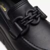Loriini Izzy sort læder Loafers til kvinder Loriini Izzy sort læder Loafers til kvinder