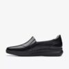 Lynell Edge Loafers i sort læder til kvinder Lynell Edge Loafers i sort læder til kvinder