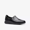 Lynell Edge Loafers i sort læder til kvinder Lynell Edge Loafers i sort læder til kvinder