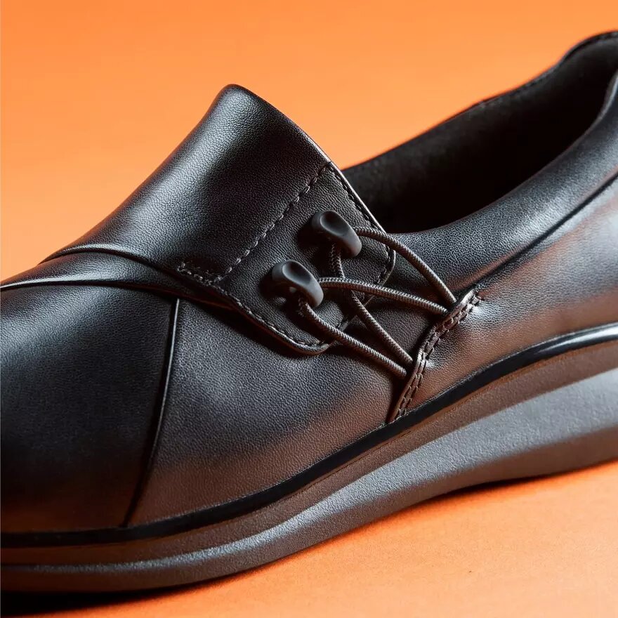 Lynell Slip-ons – sorte lædersko til kvinder Lynell Slip-ons – sorte lædersko til kvinder