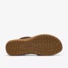 Maelynn Gem Tan flade sandaler i nubuck til kvinder Maelynn Gem Tan flade sandaler i nubuck til kvinder