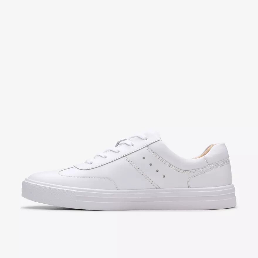 Makea Court hvide lædersneakers til kvinder Makea Court hvide lædersneakers til kvinder