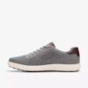 Mapstone Lace grå strikkede Sneakers til mænd