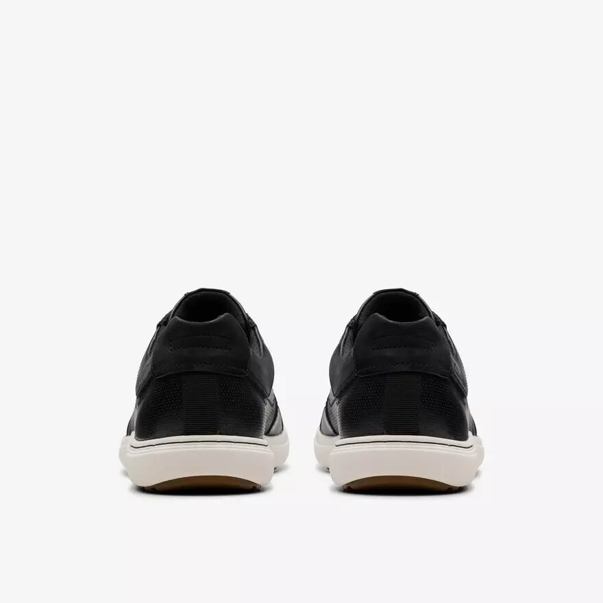 Mapstone Lace sneakers i sort læder til mænd Mapstone Lace sneakers i sort læder til mænd