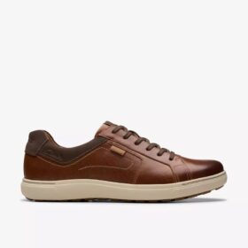 Mapstone Lace sneakers i tan læder for mænd