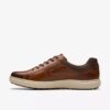 Mapstone Lace sneakers i tan læder for mænd