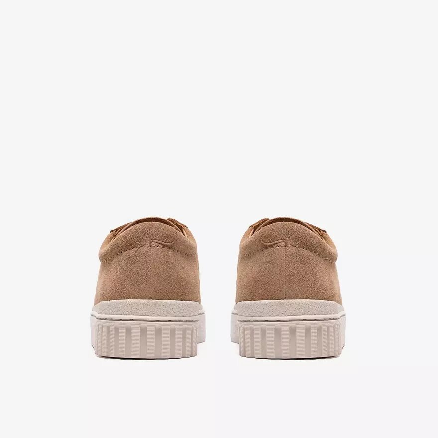 Mayhill Gåsko beige ruskindssneakers til kvinder Mayhill Gåsko beige ruskindssneakers til kvinder