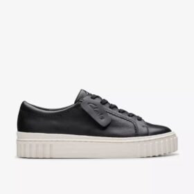 Mayhill Walk sneakers i sort læder for kvinder