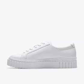 Mayhill Walk sneakers til kvinder i hvidt læder