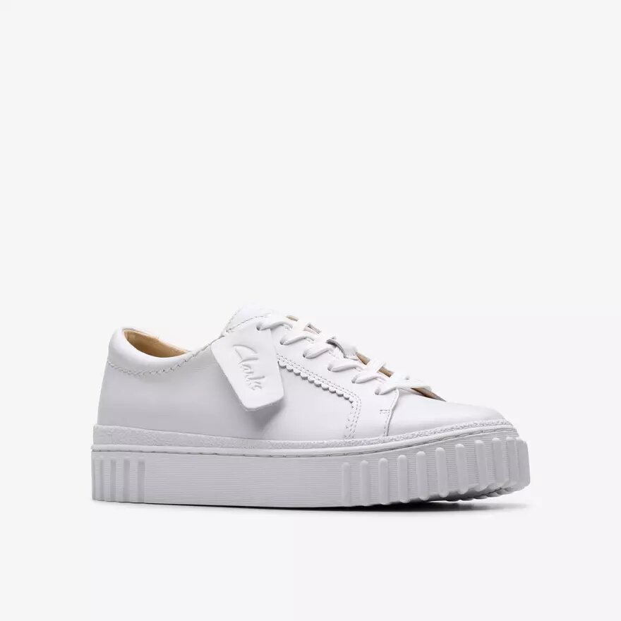 Mayhill Walk sneakers til kvinder i hvidt læder Mayhill Walk sneakers til kvinder i hvidt læder