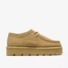 Meare Walla til kvinder. Wallabees i ahornfarvet ruskind Meare Walla til kvinder. Wallabees i ahornfarvet ruskind
